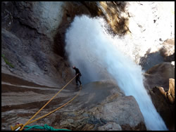 Photo canyon dans l'Esteron