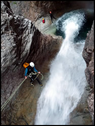 Photo canyon dans la Tinée